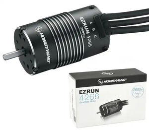   Moteur brushless EZRUN <span class=keywords><strong>4274</strong></span> <span class=keywords><strong>2200KV</strong></span>/4268 2600KV 2S-6S 4 pôles haute fréquence sans capteur pour voiture RC 1/8 Monster Truck - Product Image 3