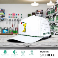 Gorra de béisbol deportiva de malla de 5 paneles con visera curva, personalizada, transpirable, impermeable, tipo camionero, con estampado en relieve y letras bordadas en 3D para exteriores.