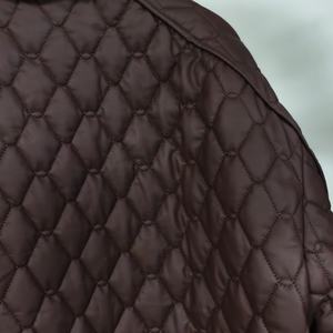 Cappotto <span class=keywords><strong>Trench</strong></span> Vintage in Pizzo di Alta Qualità Personalizzato per <span class=keywords><strong>Donna</strong></span>, Impermeabile, Maniche a Sbuffo, Cerniera, Reversibile, Imbottito, Taglia <span class=keywords><strong>XS</strong></span>, 100% Cotone - Product Image 4