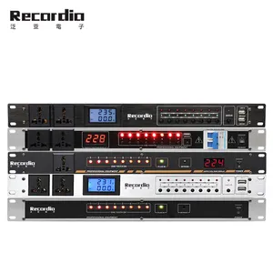 GAX-DB01 Professionelle 9-kanäle DJ sound system DJ control power sequencer netzteil Regler für Aufnahme