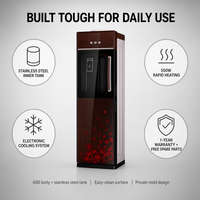 Distributeur d'eau sur pied chaud/froid, électrique, intelligent, pour bouteilles, usage domestique et professionnel, vente en gros directe usine