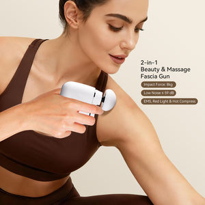 Masseur corporel vibrant rechargeable à haute vitesse portable avec écran LCD Lumière <span class=keywords><strong>Massage</strong></span> profond des tissus musculaires Pistolet de <span class=keywords><strong>massage</strong></span> avec compresse chaude et EMS - Product Image 4