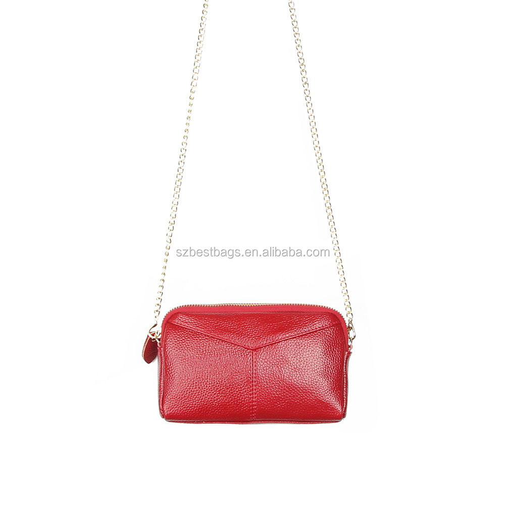 Sacs À Main En Cuir PU Chaîne Solide Sac À Bandoulière Mini Sacs Dames Petit Sac à Main Sacs À Main