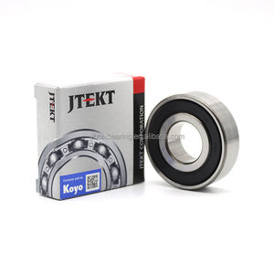 Roulement à billes à gorge profonde <span class=keywords><strong>KOYO</strong></span> 6201 6202 <span class=keywords><strong>6203</strong></span> 6204 6205 6206 6207 2RS ZZ pour trucks de fingerboard - Product Image 1