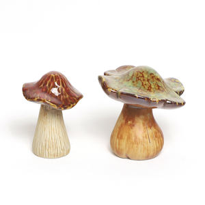 <span class=keywords><strong>LED</strong></span> Night Light Festival Ornament Ceramic Mushroom Light para la decoración del hogar - Product Image 6