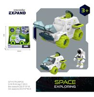 Jouets spatiaux interstellaires, modèles de vaisseaux spatiaux avec lumières colorées, musique, jouets interactifs pour enfants et parents