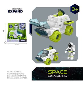 Juguetes Espaciales Interestelares, Modelos de Naves Espaciales con Luces de Colores y Música, Juguetes Interactivos para Niños y Padres - Product Image 2