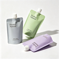 Pochettes souples à bec verseur de haute qualité pour liquides, 30ml, 50ml, 100ml, pour shampoing et lotion