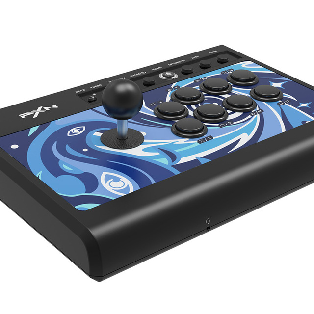 PXN 008 Arcade Joystick Street Fighter King Fighters Computer Simulator USB for Android Phone TV Gear Upgrade Version