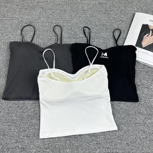 OEM personnalisé Yoga Fitness débardeurs entraînement léger femmes nouveau minceur col rond coupe <span class=keywords><strong>fixe</strong></span> beauté dos soutien-gorge poitrine enveloppement - Product Image 6