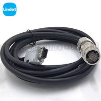 Nouveau servomoteur Delta A3 ACS3-CAEN3005 avec câble flexible à paire torsadée et encodeur incrémental, en matériau PUR, noir/argent/gris