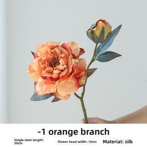 Nouveau <span class=keywords><strong>bouquet</strong></span> <span class=keywords><strong>de</strong></span> fleurs artificielles <span class=keywords><strong>de</strong></span> <span class=keywords><strong>pivoine</strong></span> et <span class=keywords><strong>de</strong></span> rose persane style chinois, <span class=keywords><strong>peinture</strong></span> à l'huile, pour salon, table à manger, mariage, maison - Product Image 6