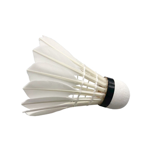 Balles de <span class=keywords><strong>badminton</strong></span> avancées en plumes d'oie les plus durables, entraînement, 12 balles par baril - Product Image 4