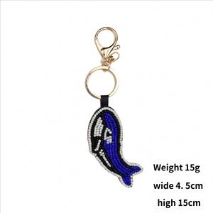 การ์ตูนรูปเปลือกหอย ปลาดาว ปู ของตกแต่งเล็บ DIY ลูกปัด ผ้าสติกเกอร์ พวงกุญแจ สร้อยข้อมือ จี้โลหะ อุปกรณ์ตกแต่งกระเป๋าสำหรับคน - Product Image 6