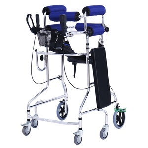 Déambulateur pour hémiplégie, aides à la marche en aluminium de haute qualité pour adultes et enfants, hauteur réglable - Product Image 3