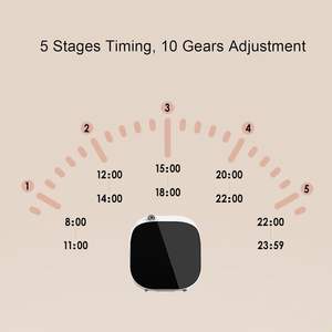 Difusor de aroma de aceite esencial de aromaterapia para el hogar de plástico montado en la pared con Bluetooth con batería inteligente profesional - Product Image 4