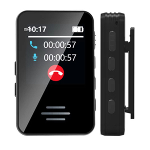 Lecteur MP3 portable 2,4 pouces avec Bluetooth, clip dorsal, haut-parleur intégré, lecteur MP4, lecture vidéo, enregistrement, audio haute fidélité, longue durée de vie de la batterie - Product Image 3