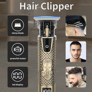 HIENA-Cortadora Eléctrica de Peluquería para Hombre, Cortadora de Pelo Profesional de Metal Portátil, Inalámbrica, para Salón de Belleza, para Hombre, 2017 - Product Image 6