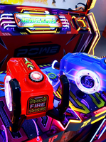 Appareils de tir à pièces pour centres d'arcade Dino Assault Station de jeu de tir simulée et console de jeu de tir