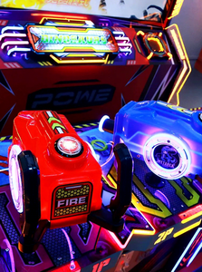 Dispositivos de tiro que funcionan con monedas para centros recreativos <span class=keywords><strong>Dino</strong></span> Assault Estación de juegos de disparos simulados y consola de juegos de disparos - Product Image 6