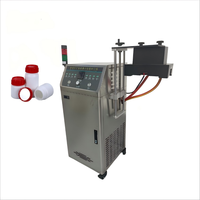 Machine de thermoscellage électrique semi-automatique facile à utiliser pour bouteilles et fûts en plastique, anti-goutte, pour boissons et produits chimiques