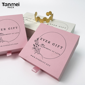 Caja de Joyería de Papel con Logotipo Personalizado para Anillos, Aretes, Pulseras, Colgantes y Collares, Empaque Premium - Product Image 5