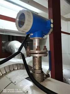 Insteektype Kogelkraan met grote diameter MODBUS Elektromagnetische flowmeter - Product Image 6