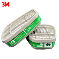 Filtre respiratoire à cartouche pour gaz acides 3M 6002 pour masques à gaz demi-visage et intégraux 6200, 6800, 7502