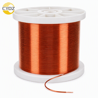 Fil de cuivre massif isolé à l'émail, classe 200, prix usine, pour bobine de moteur électrique