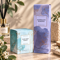 Boîte d'emballage imprimée pour diffuseur de parfum, boîte personnalisée pour parfum, boîte en papier couleur, fabricant et fournisseur d'emballages de luxe pour parfums d'intérieur