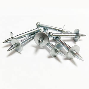 Attaches en acier galvanisé à coup, pièces, épingles d'entraînement en béton, clous de tir - Product Image 3