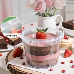 Cubos Herméticos para Alimentos al por Mayor con Tapa y Asa, Cubo Personalizado Vacío para Llevar Comida Recién Hecha en Hipermercados - Product Image 2