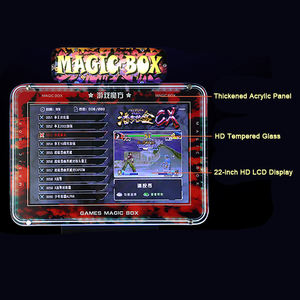 Maquina Video Juegos Pelea De Monedas Arcade Métal Matériel Grappin pour deux hommes Machine électrique à pièces - Product Image 5