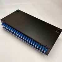 Boîtier de terminaison ODF 2U à tiroir coulissant pour panneau de brassage fibre optique 48 ports SC UPC, cadre de distribution fibre optique 2U
