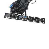 Cable para Panel Frontal de Ordenador, Doble USB 3.0 + Tipo C + Audio HD + Interruptor de Reinicio y Encendido para Panel Frontal de Ordenador