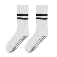 Botte de chanvre noire grise personnalisée en bambou Pride Mid Crew Robe d'affaires Chaussettes de travail pour femmes