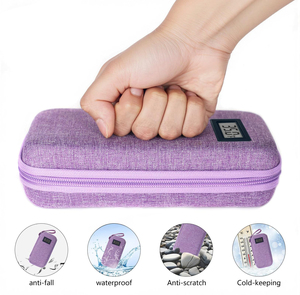 OEM Service Insulin <b>Cooler</b> Travel Case with Ice Packs Temperature Display TSA Approved Medication <b>Cooler</b> for Insulin Pen - Product Image 2