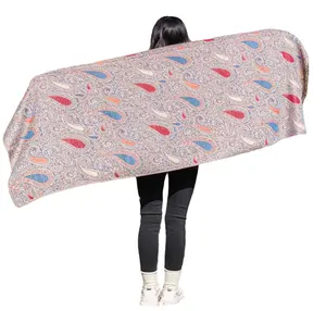 Модные Ретро Жаккардовые пашмины с кисточками креативные этнические шали Длинные Пончо для женщин поставщик оптом