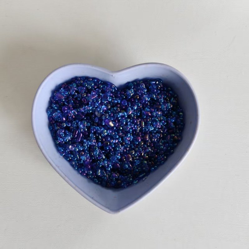 Durable Eco Friendly Colored Glass Beads