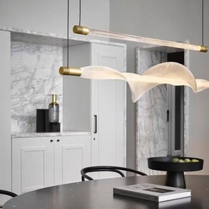 Minimalist Art Creative <b>Lighting</b> for Showroom Restaurant <b>Chandelier</b> Reception Desk for Shop Clothing Store 3000K CCT AC Power - Product Image 1