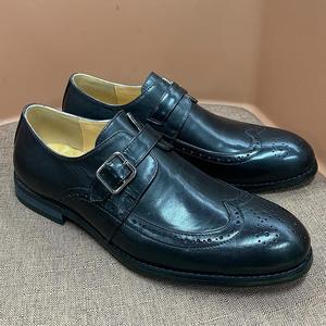 Chaussures en cuir respirantes et imperméables tendance pour hommes 2026, idéales pour un usage professionnel décontracté, chaussures en cuir originales sur mesure - Product Image 3