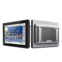 Промышленный встраиваемый панельный ПК Regitech RT-GK02 с емкостным сенсорным экраном, процессором Intel I3/I5/I7, SSD-накопителем 32ГБ-256ГБ, поддержкой Win7/8/10/Linux