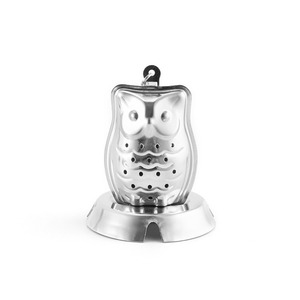 Animal House <strong>Teapot</strong> 304 Stainless Steel Tea Filter Infuser With Saucer