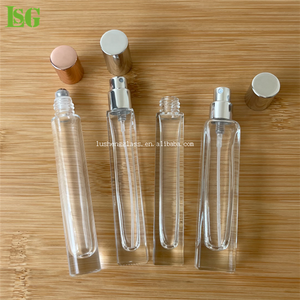 10ml 15ml round square glass perfume sprayer bottle thick bottom perfume atomizer pump sprayer bottle super quality large stock