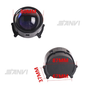 New Arrival WiFi Controlled LED Headlight <b>Projector</b> Lens Eye Blinking Modification Eye <b>Light</b> <b>Projector</b> for Cars - Product Image 6