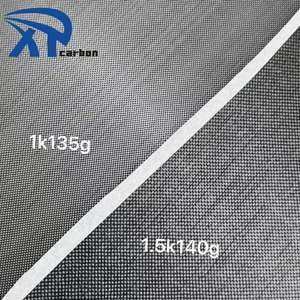 Tissu en <span class=keywords><strong>fibre</strong></span> de carbone de haute qualité et de haute pureté 1k, uni, étiré et bon marché, prix de la <span class=keywords><strong>fibre</strong></span> de carbone par kg - Product Image 1