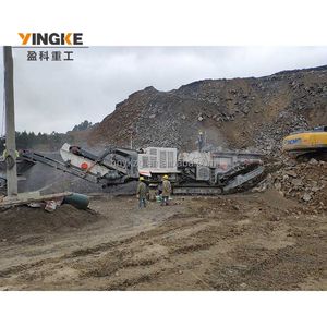 Trituradora de Impacto Móvil sobre Orugas con Control PLC, Motor de CA y Rodamientos de Alta Resistencia, Equipo de Trituración de Piedra Caliza y <span class=keywords><strong>Roca</strong></span> de Alta Capacidad - Product Image 5