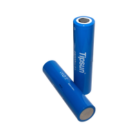 Batterie LiFePO4 Tipsun IFR32140 3.2V 15Ah 48Wh, cellule cylindrique au lithium à cycle long pour scooter électrique