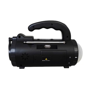 Power bank a lanterna ricaricabile con torcia a LED radio dinamo e caricabatterie per telefono radio a carica con sirena e lampeggiante - Product Image 4