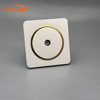 Prise Murale Tactile Unipolaire Standard UE Schuko F 16A 250V IP26 Élégante Moderne en PC Ignifuge 1 Sortie Garantie 10 Ans pour la Maison